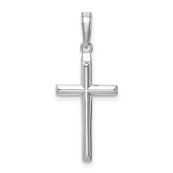 14k White Gold Reversible Latin Cross Pendant,All Products : American Fashion Style Bags On Sale